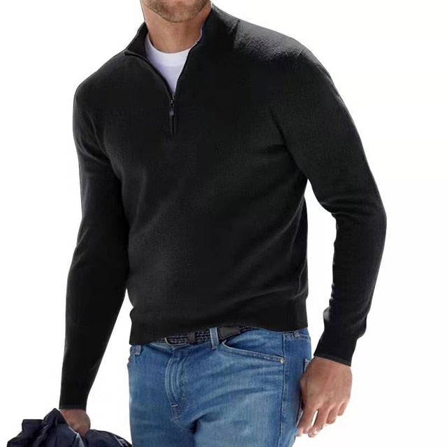 Dama Washington Ransom men's quarter zip sweater - view 3