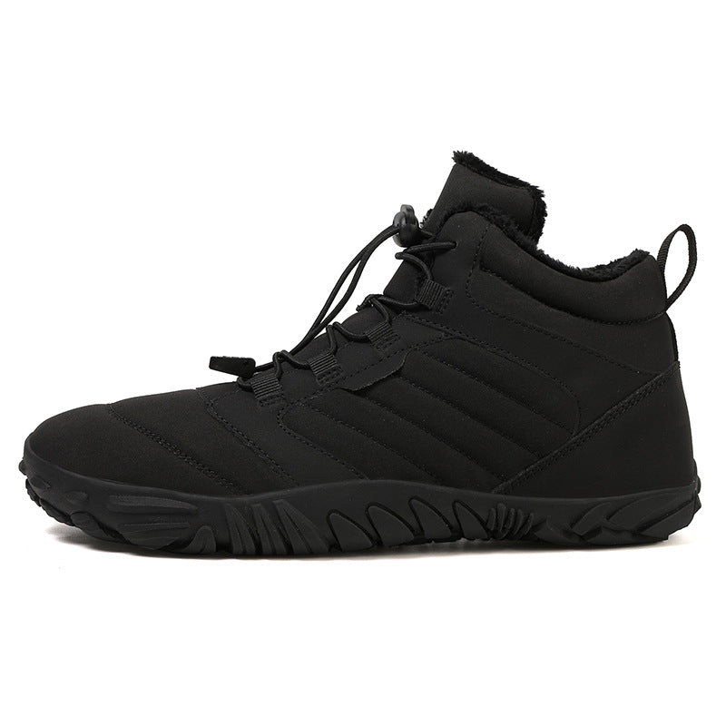 Pierce | Men's Puffer Winter Ankle Boots Navy