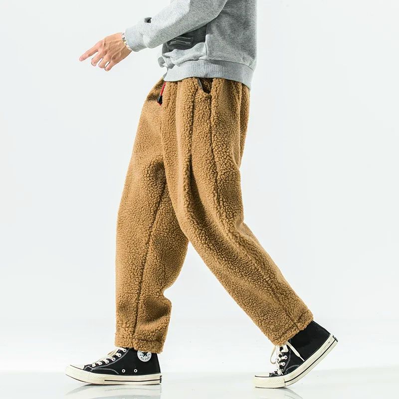 Rowan | Men's Relaxed Fleece Joggers Tan