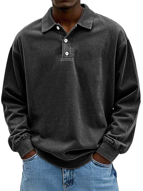 Dama Washington Ambrose men's long sleeve button-down polo shirt - view 10