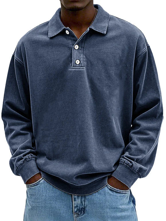 Dama Washington Ambrose men's long sleeve button-down polo shirt - view 9