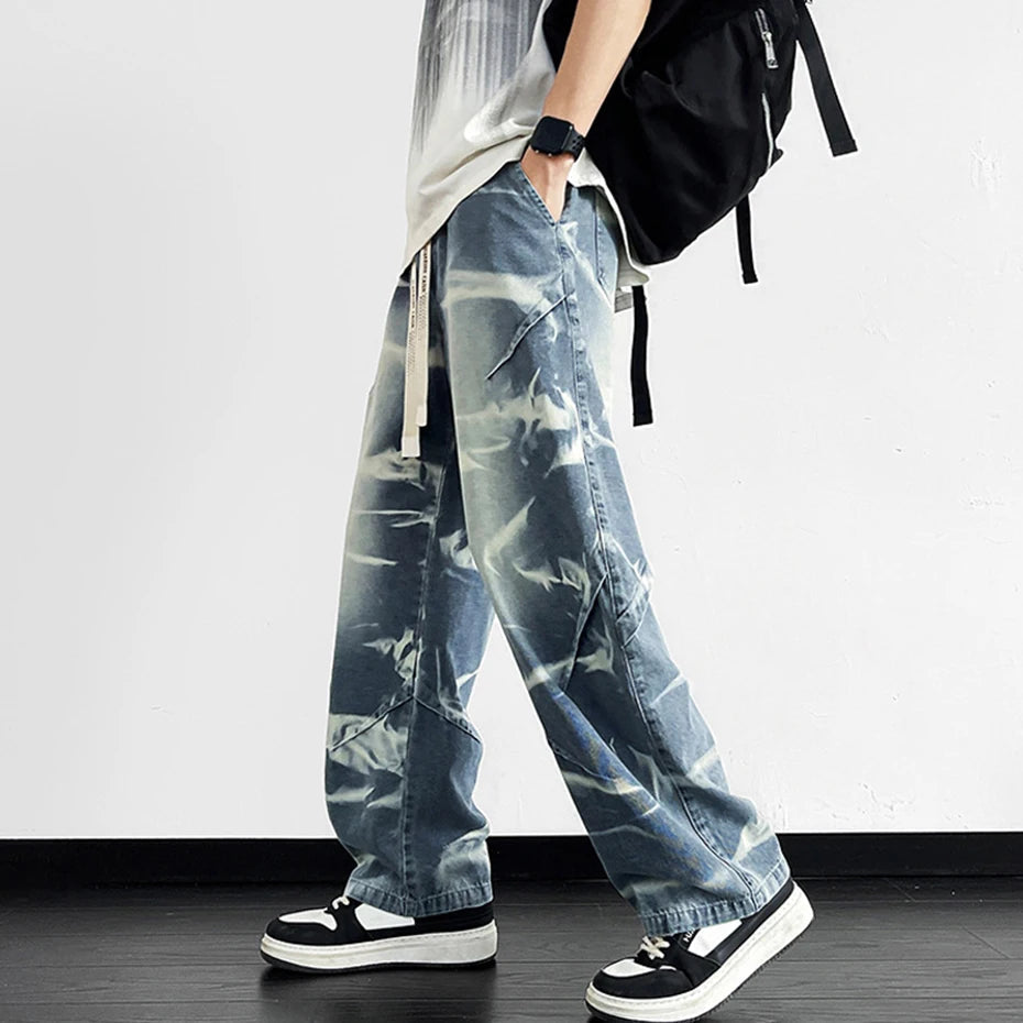 Rue | Women's Wide Leg Jeans Light Wash Tie Waist