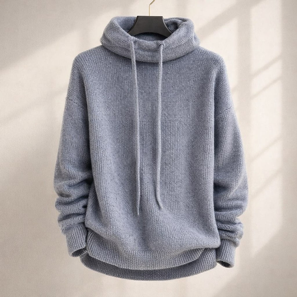Ines | Women's Oversized Hoodie Sweater Sage Green Knit