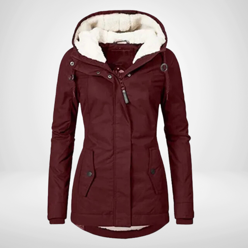 Dama Washington Modesty women's hooded fleece lined jacket - view 3