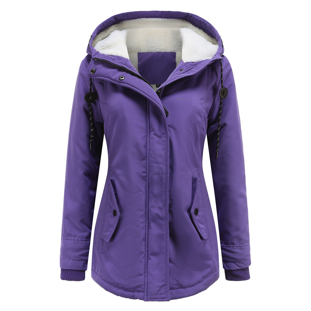 Dama Washington Modesty women's hooded fleece lined jacket - view 5