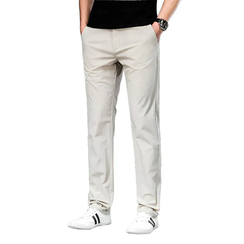 Axel | Men's Slim Fit Chino Pants Cream