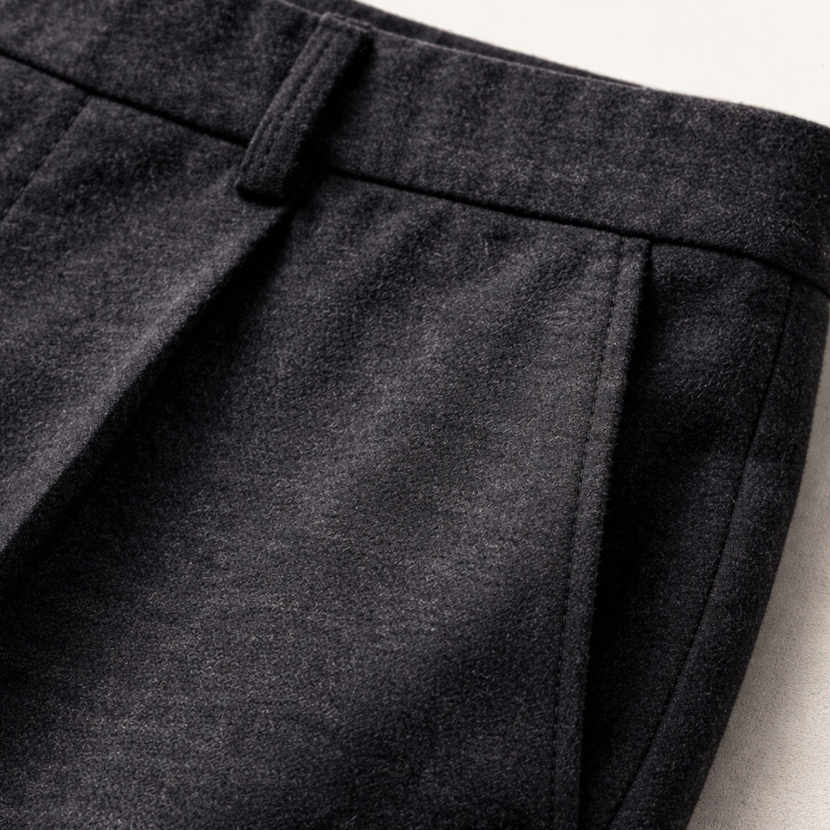 Axel | Men's Pleated Dress Pants Black