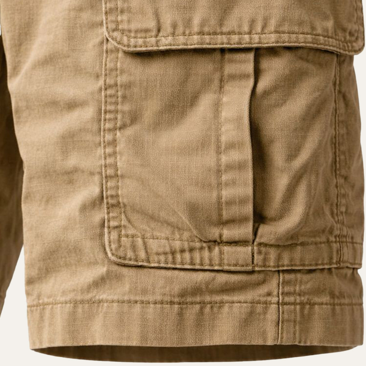 Nash | Men's Cargo Shorts Khaki With Pockets