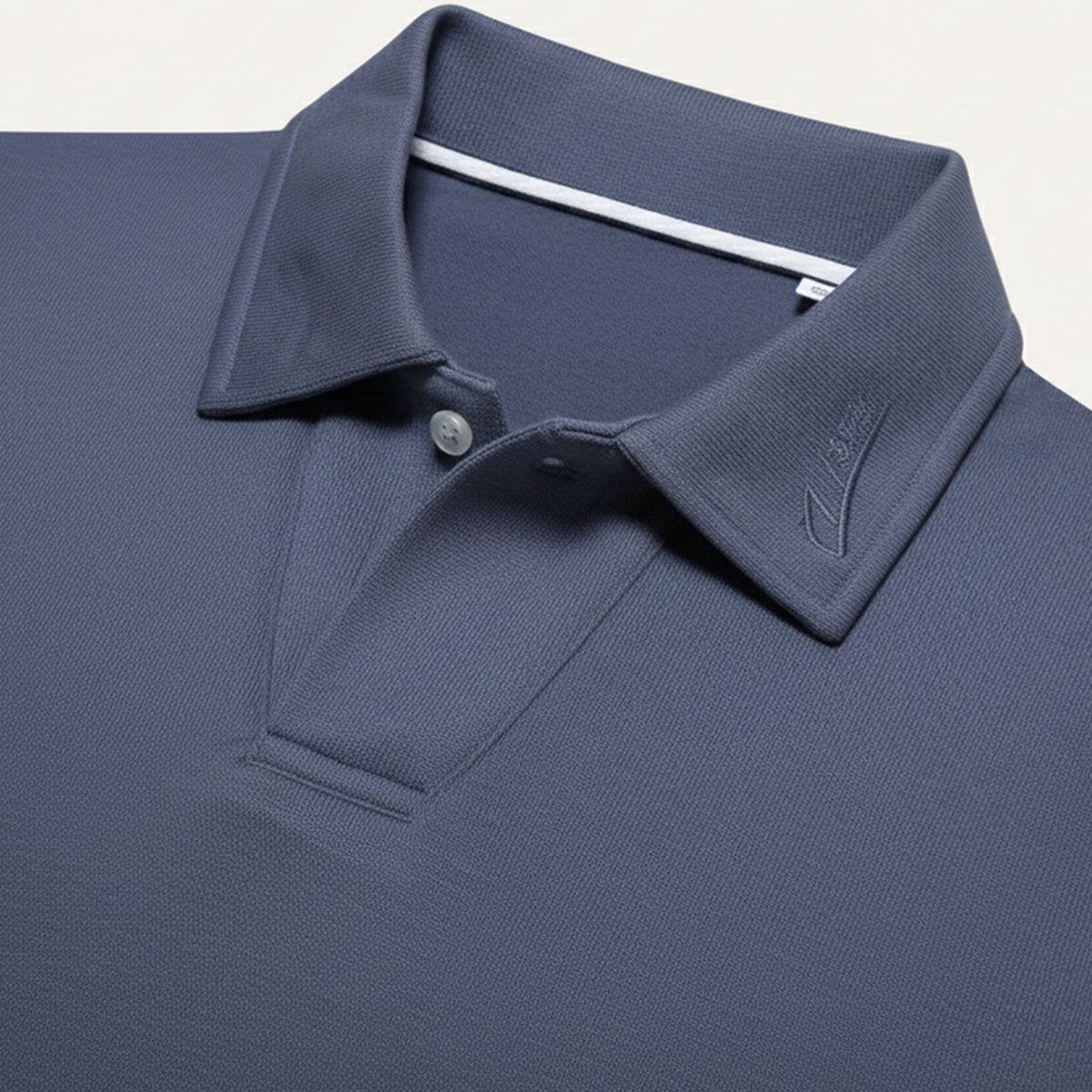 Axel | Men's Long Sleeve Polo Shirt Navy