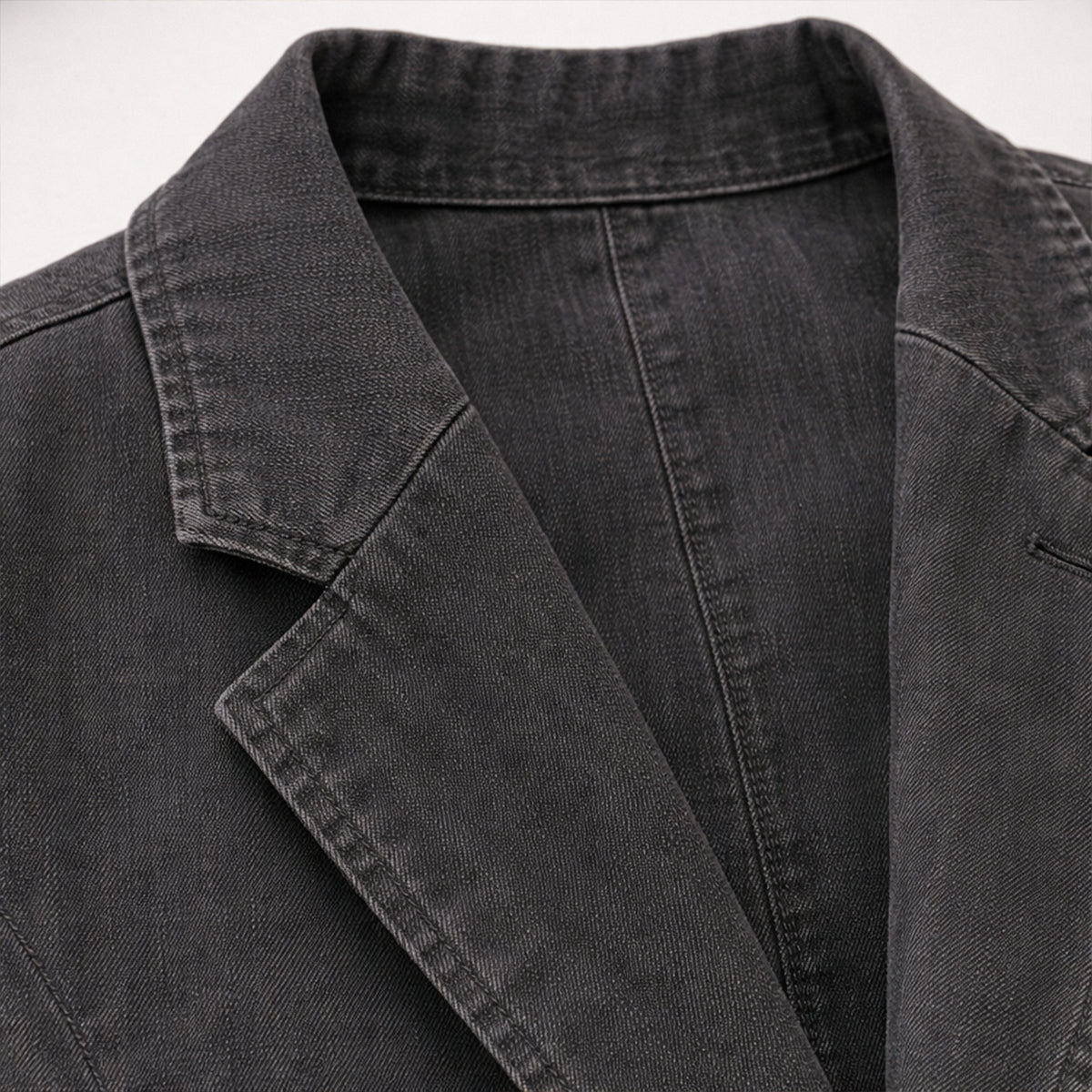 Callum | Men's Casual Linen Blazer Charcoal Gray