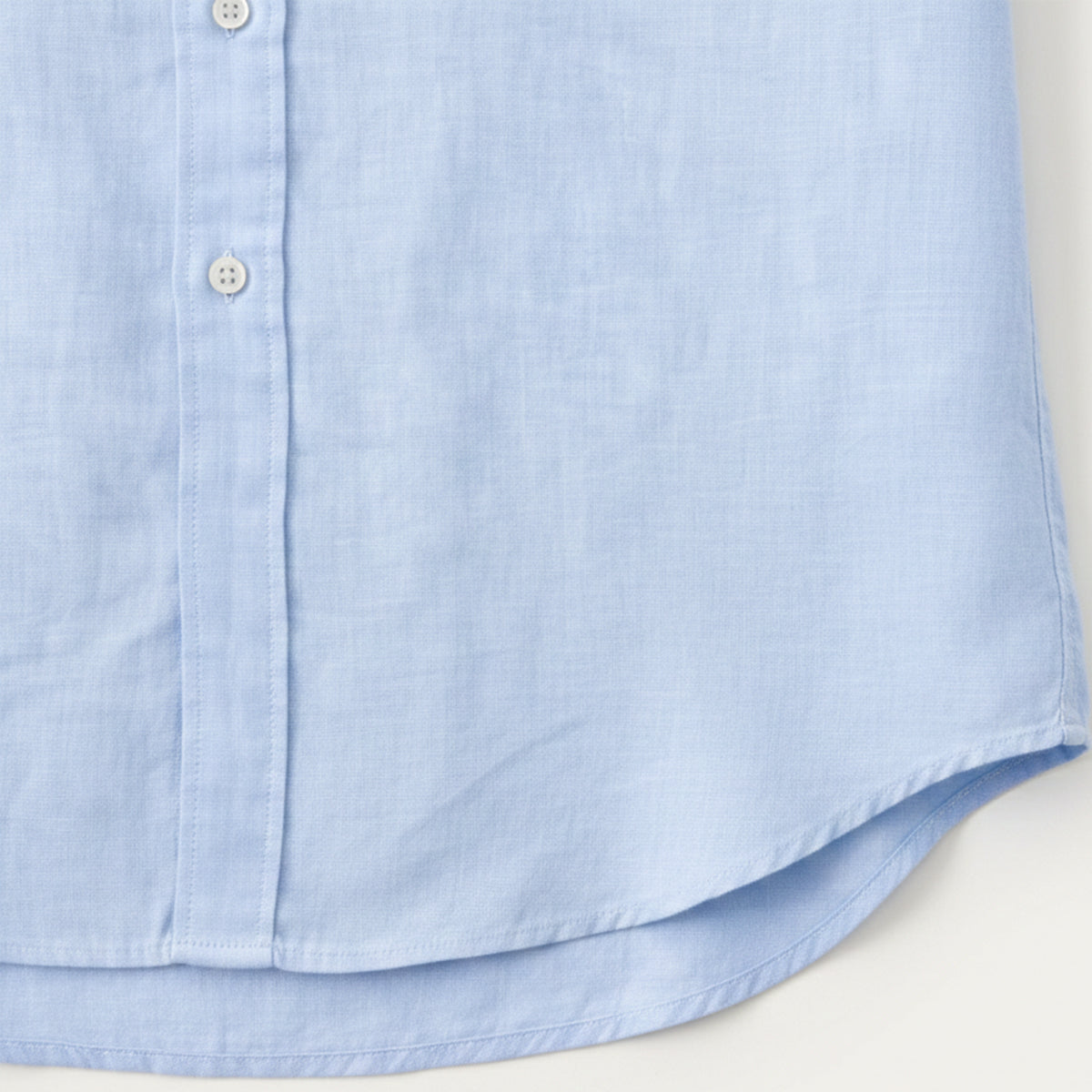 Wyatt | Men's Linen Shirt Light Blue Long Sleeve