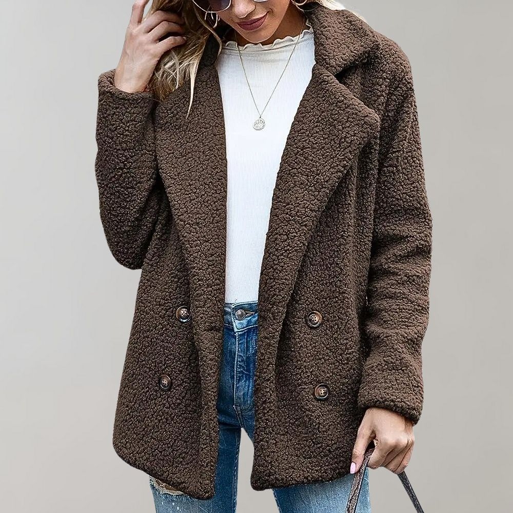 Dama Washington Dianthe women's double breasted relaxed fit jacket - view 4