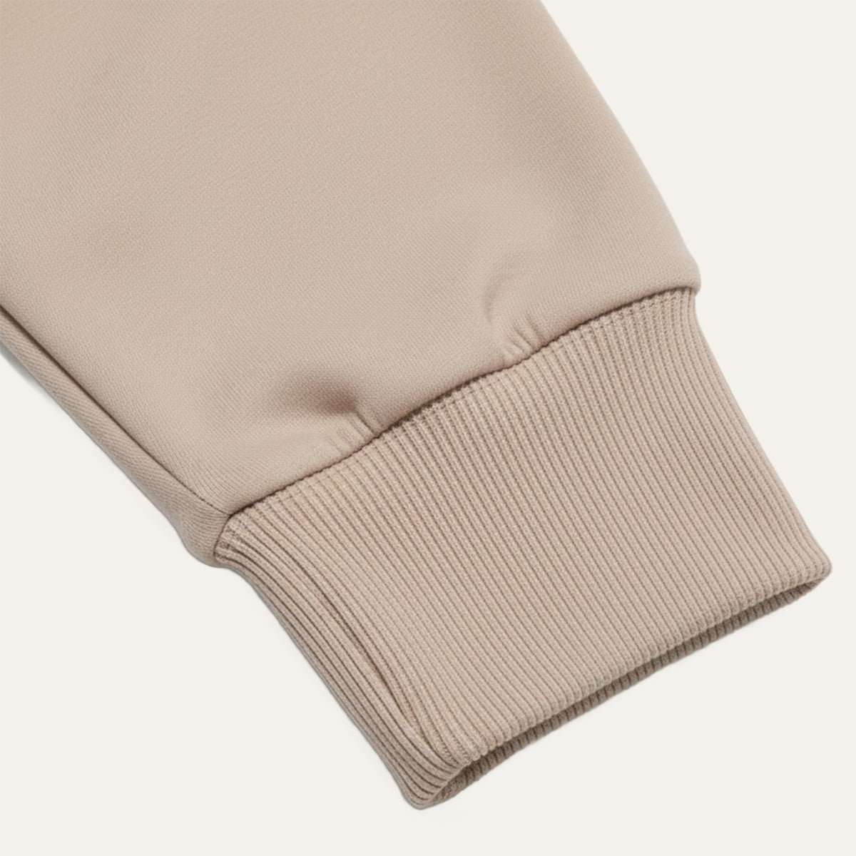 Axel | Men's Long Sleeve Polo Shirt Cream White Collar