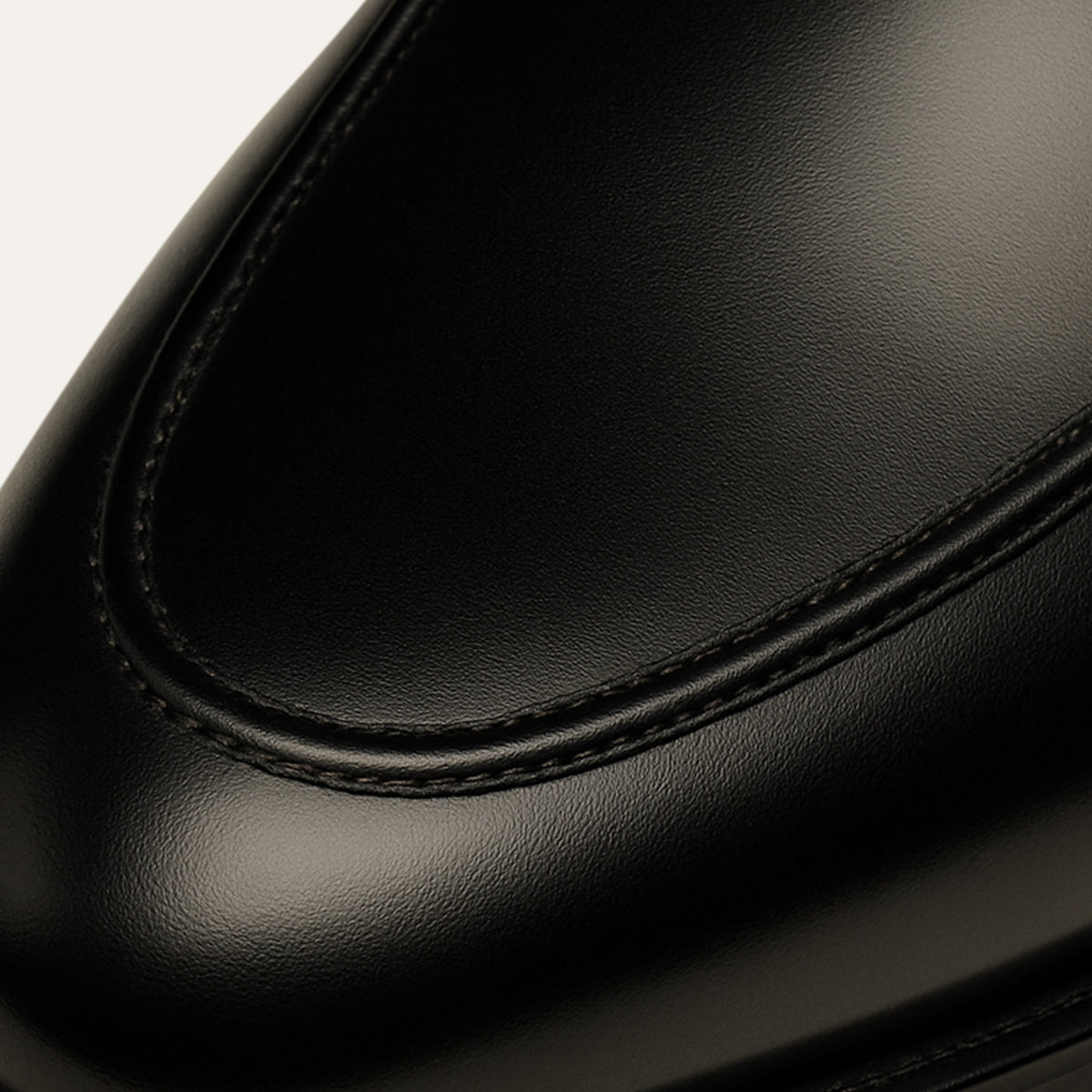 Voss | Men's Leather Horsebit Loafer Black Gold Hardware
