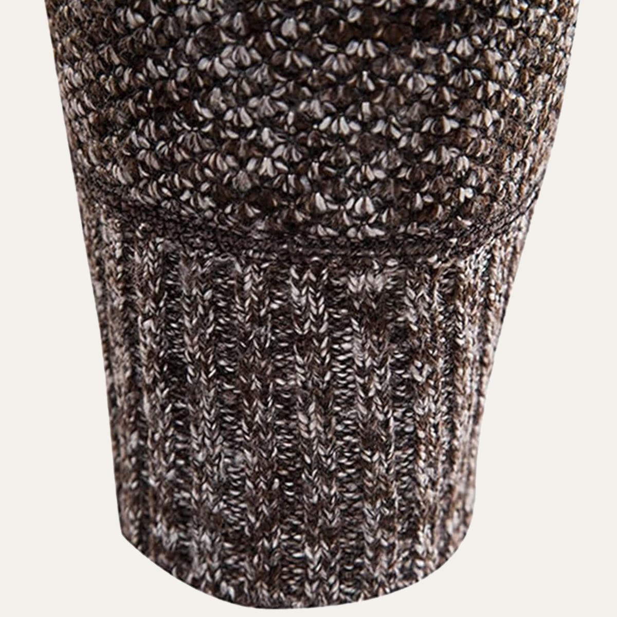 Bram | Men's Turtleneck Sweater Gray Merino Wool