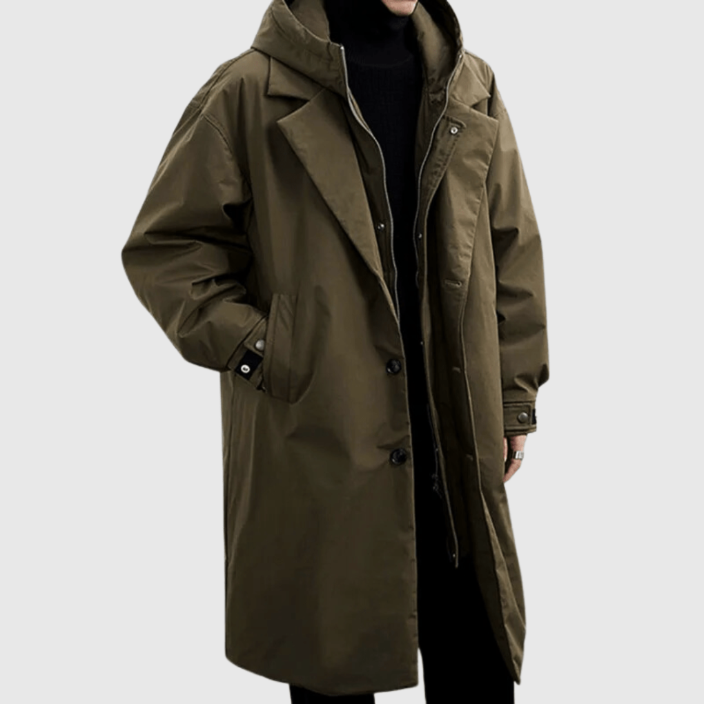 Dama Washington Nolan convertible trench coat - front view