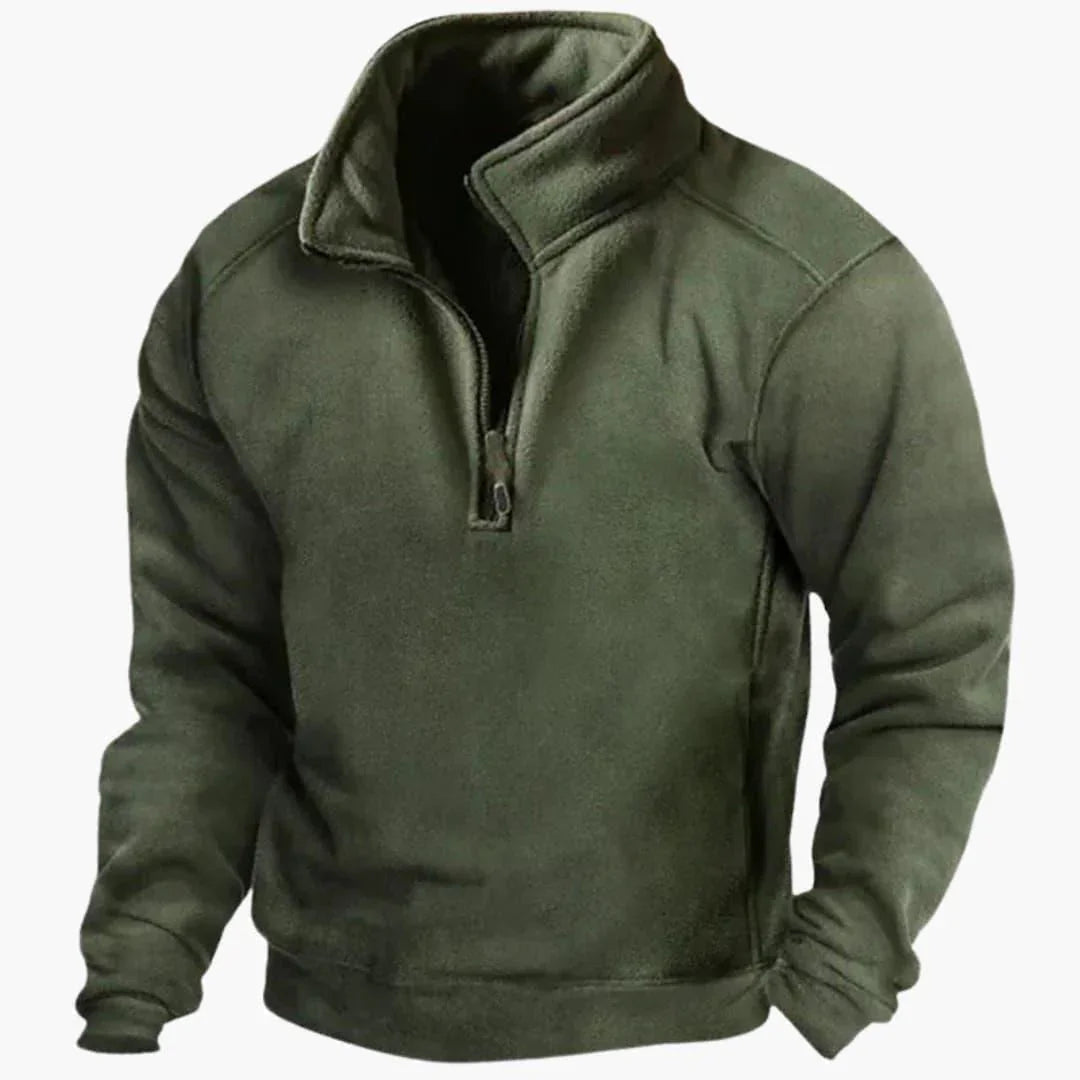 Dama Washington Hayes quarter-zip fleece jacket - view 2