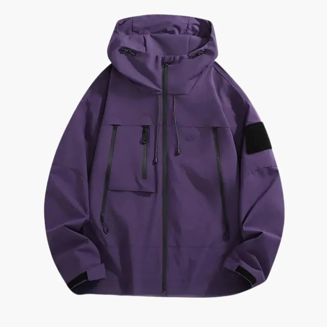 Dama Washington Joachim men's softshell jacket with hood and zipper pockets - view 3