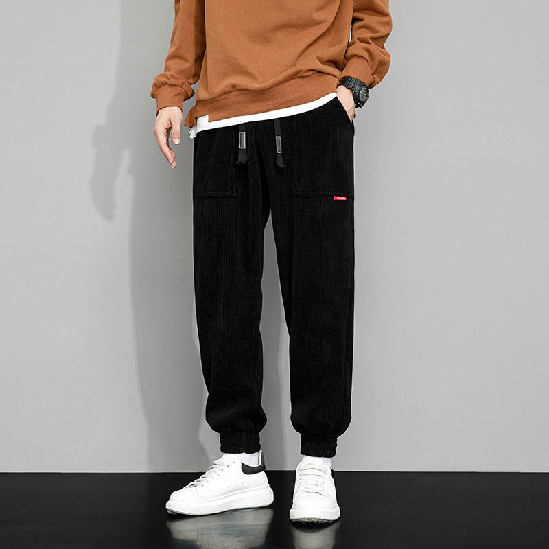 Arlo | Men's Cargo Corduroy Joggers Brown
