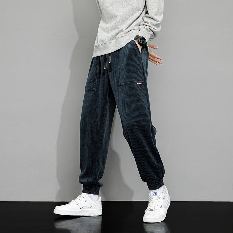 Arlo | Men's Cargo Corduroy Joggers Brown