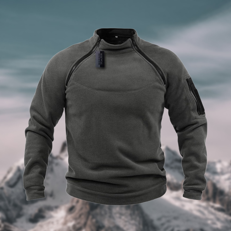 Dama Washington Grayson mock neck quarter zip sweater - view 2