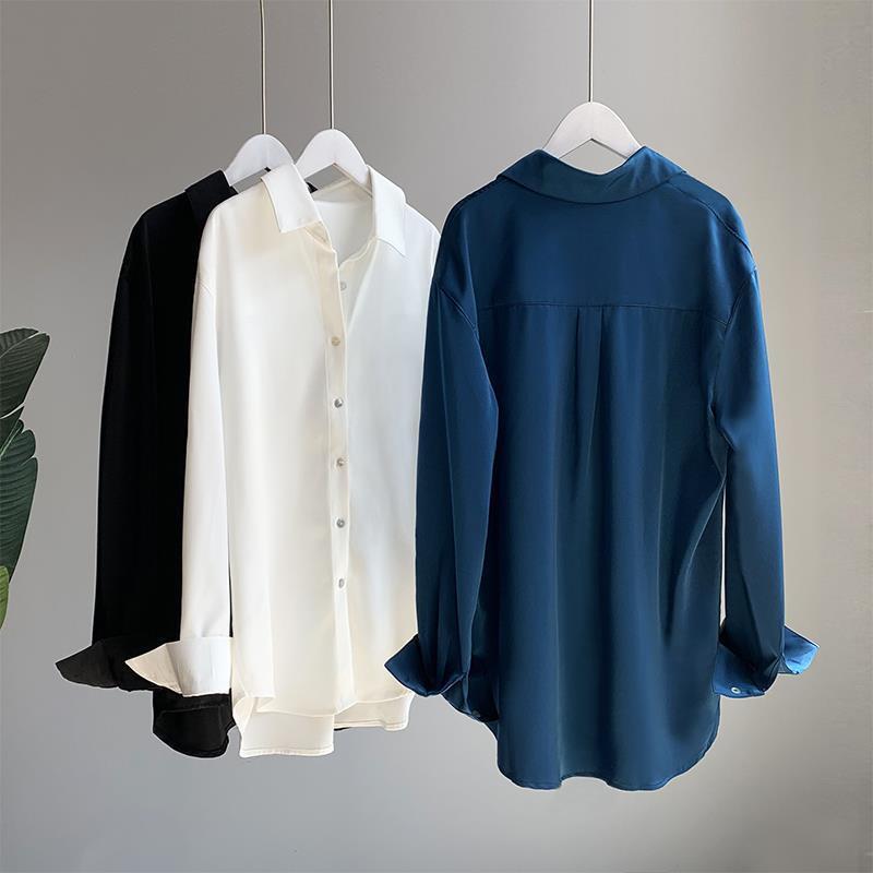 Rue | Women's Long Sleeve Button Down Shirt Cream