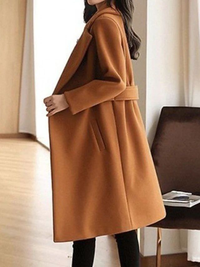 Dama Washington Guinevere women's belted long coat - view 6