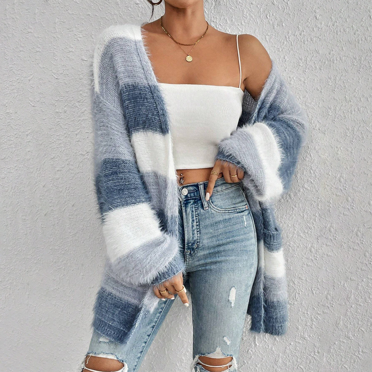 Dama Washington Orlaith oversized open front cardigan - view 2