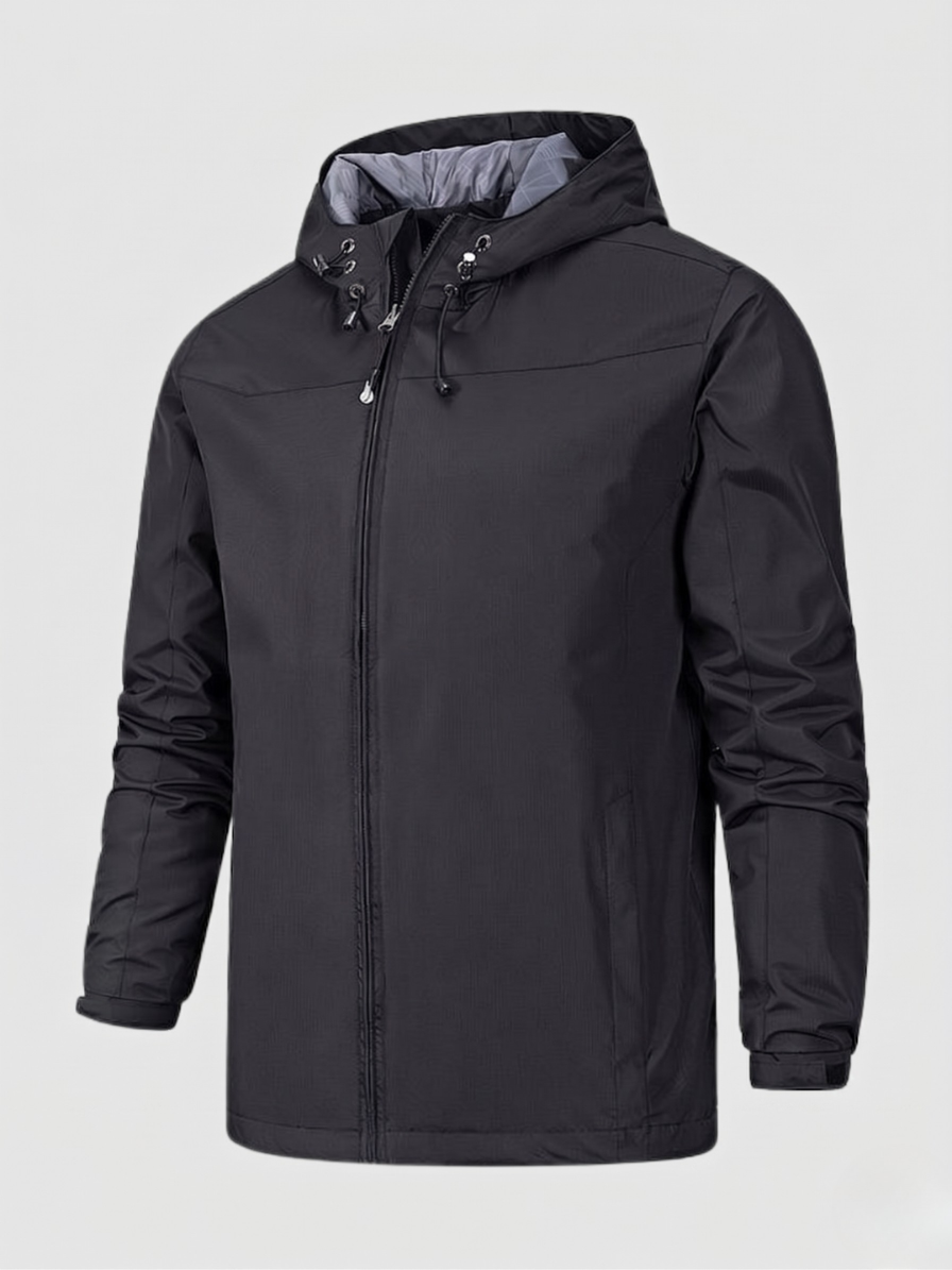 Dama Washington Faramond men's lightweight hooded jacket - front view