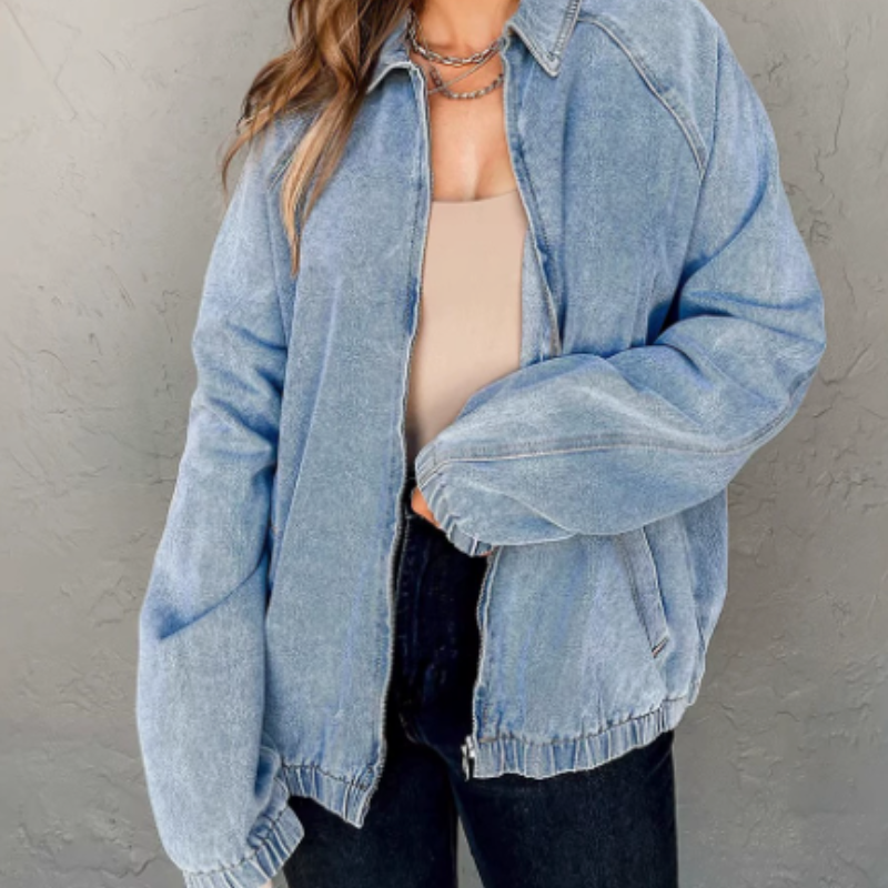 Dama Washington Daphne women's zip-up bomber jacket - view 2