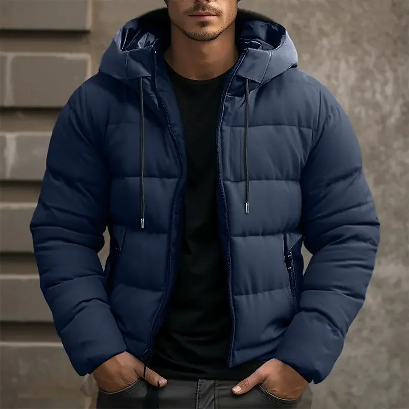 Dama Washington Harlan men's hooded quilted puffer jacket - view 6