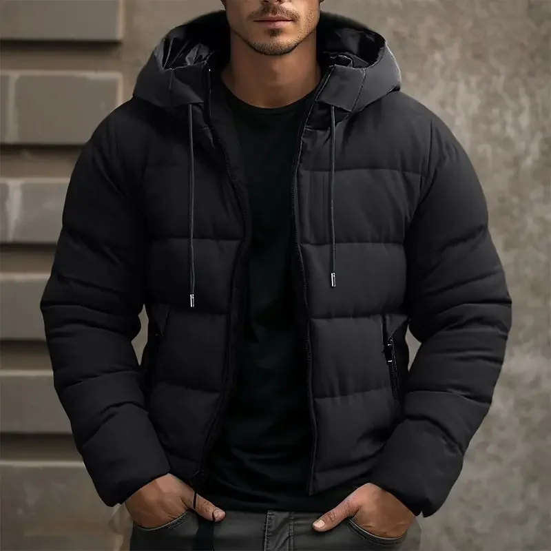 Dama Washington Harlan men's hooded quilted puffer jacket - view 5