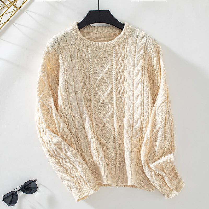 Dama Washington Theophila women's cable knit long sleeve sweater - view 3