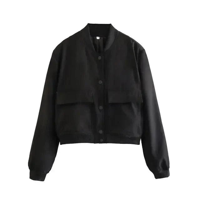Dama Washington Gemma women's cropped bomber jacket - view 6