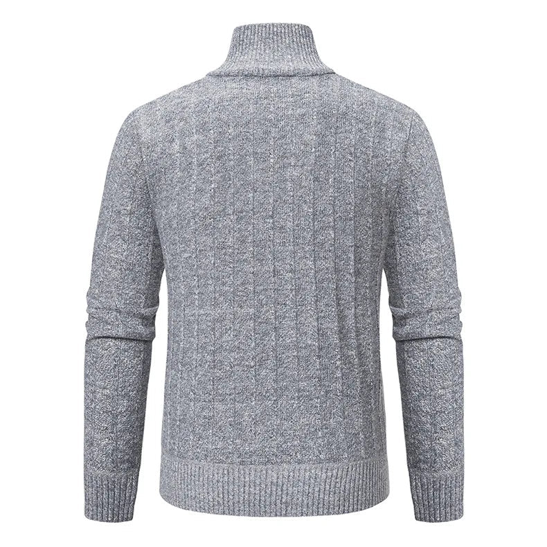 Dama Washington Redmond quarter-zip cable knit sweater - view 5