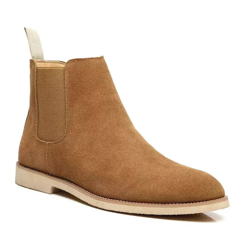 Axel | Men's Chelsea Ankle Boots Black Leather
