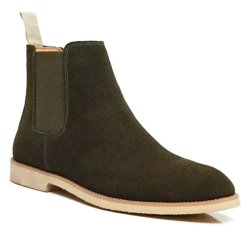 Axel | Men's Chelsea Ankle Boots Black Leather
