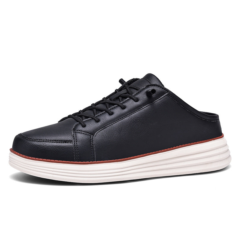 Axel | Men's Casual Lace Up Sneakers Navy White