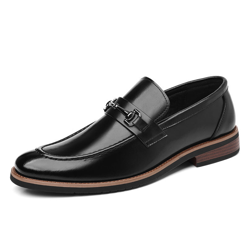 Axel | Men's Slip On Loafers Brown Dress Shoes
