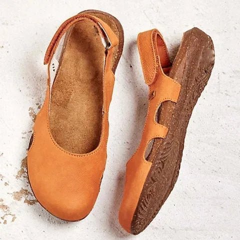 Alma | Women's Suede Slingback Clogs Gray Closed Toe