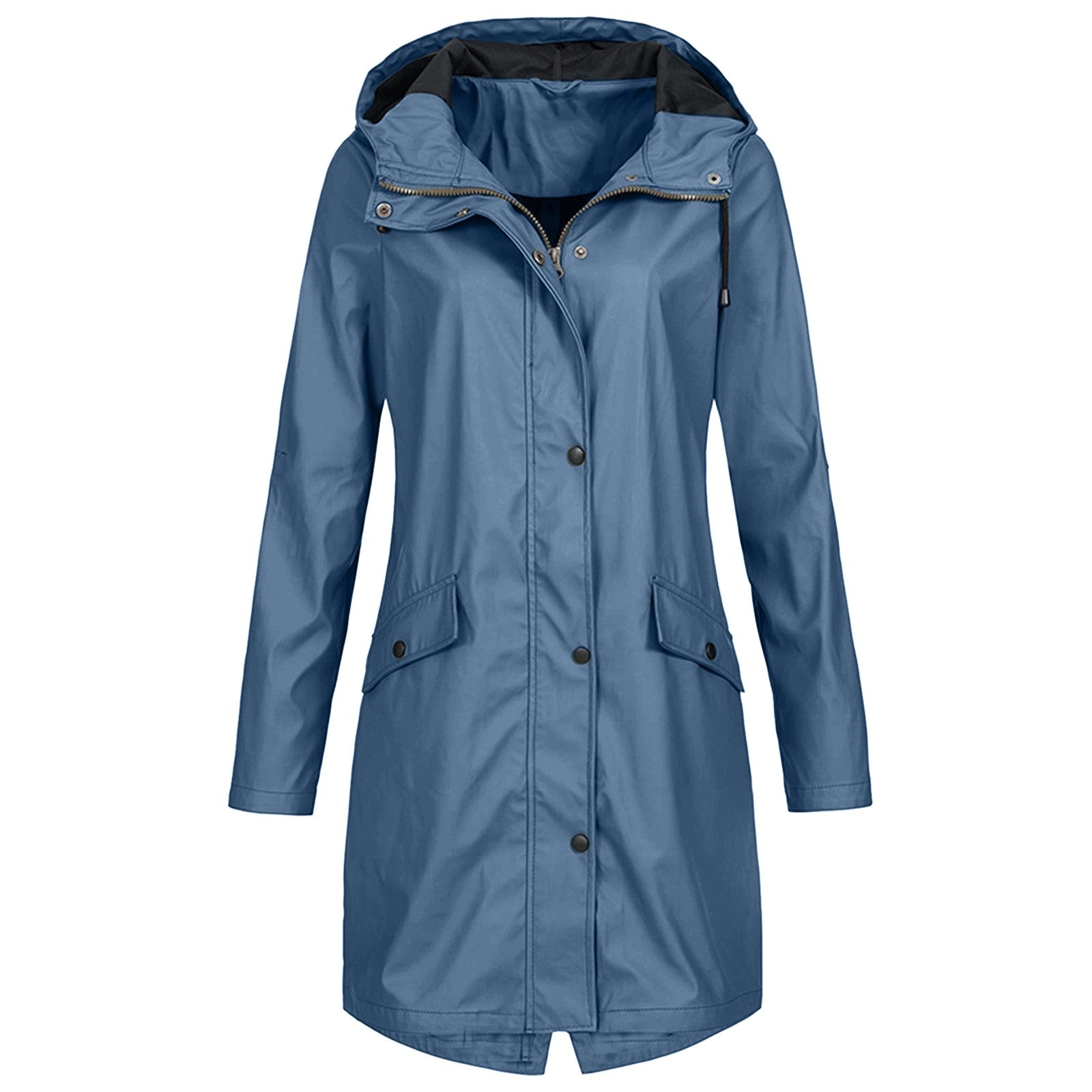 Dama Washington Nadia hooded mid-length coat - view 6