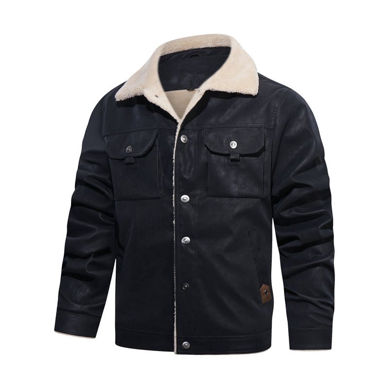 Dama Washington Bonaventure men's button-down trucker jacket - view 5