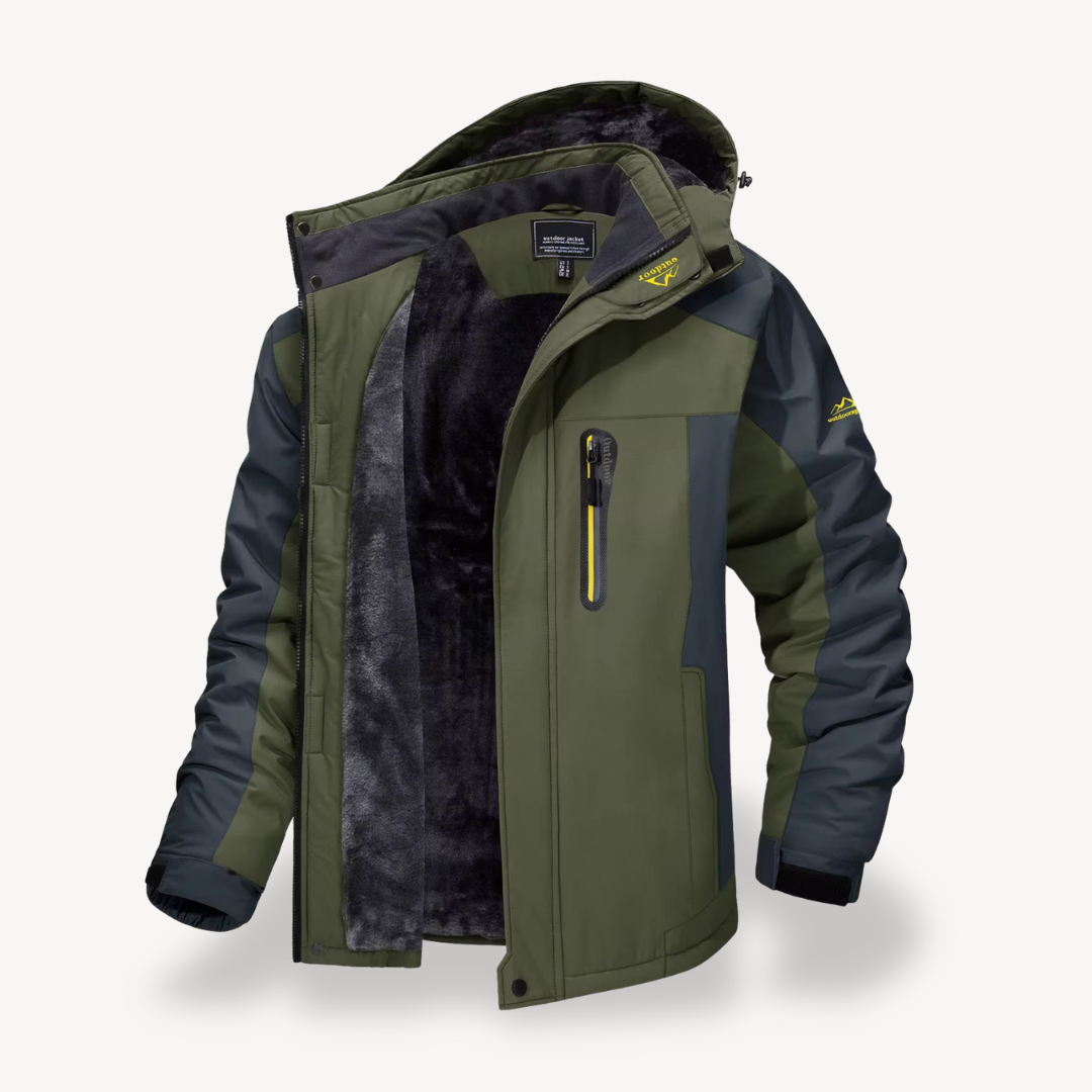 Dama Washington Gilles men's hooded outdoor jacket - view 2