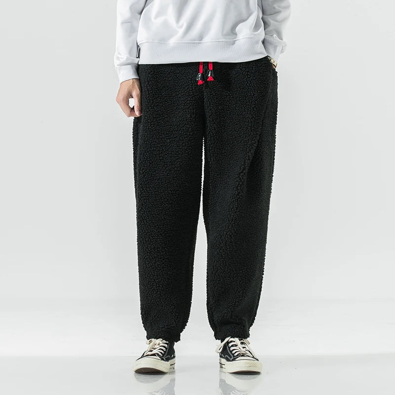 Ash | Men's Relaxed Fleece Sweatpants Beige