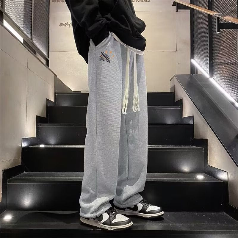 Sage | Men's Wide Leg Dress Pants Black