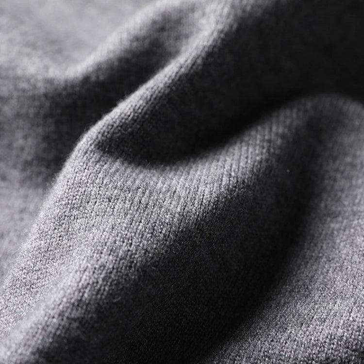 Beau | Men's Button Down Cardigan Sweater Brown Ribbed Knit