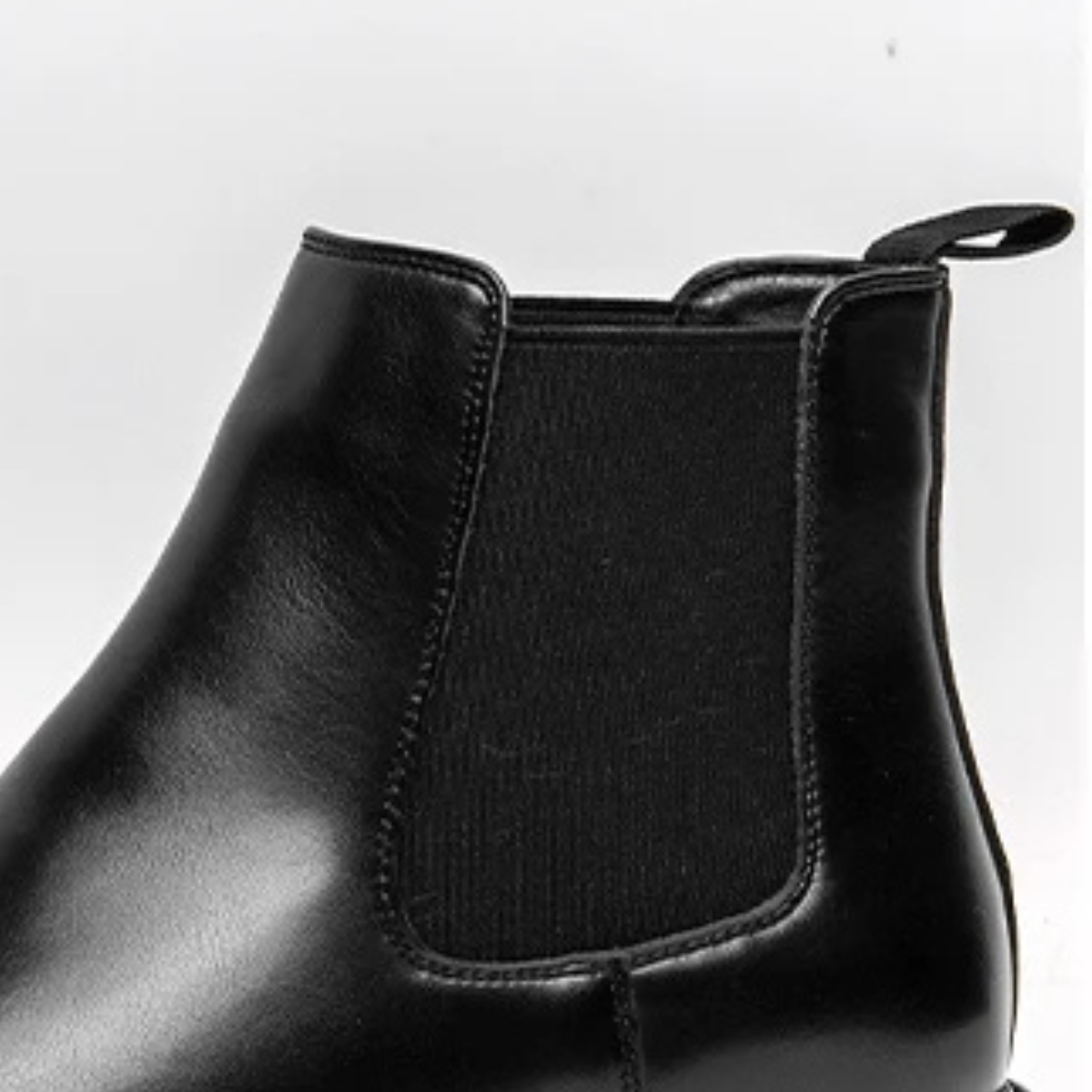 Beau | Men's Chelsea Ankle Boots Black Leather