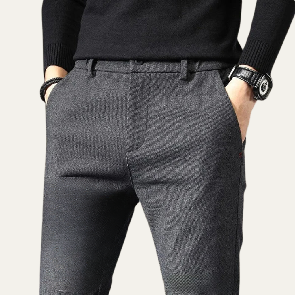 Dama Washington Lars men's tailored dress pants gray - view 2