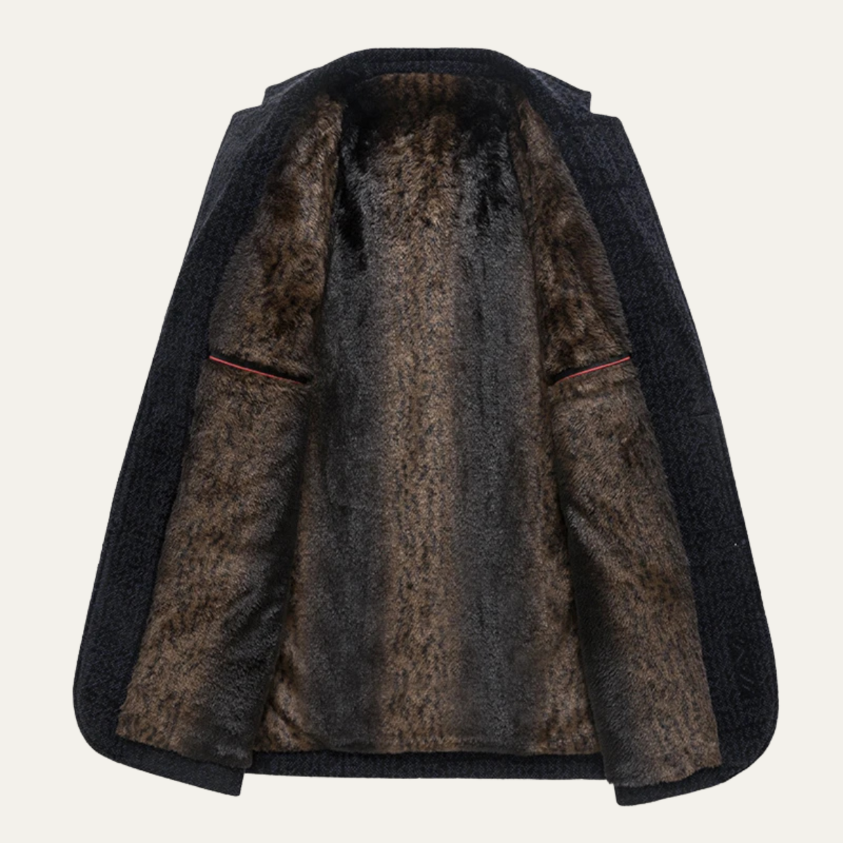 Bram | Men's Tweed Blazer Charcoal Gray Wool Lined