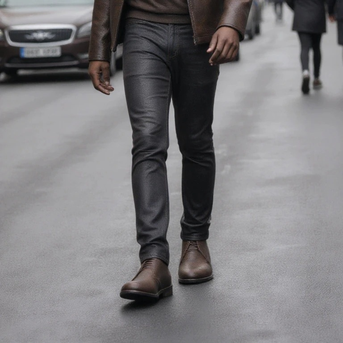 Wyatt | Men's Leather Chukka Boot Brown